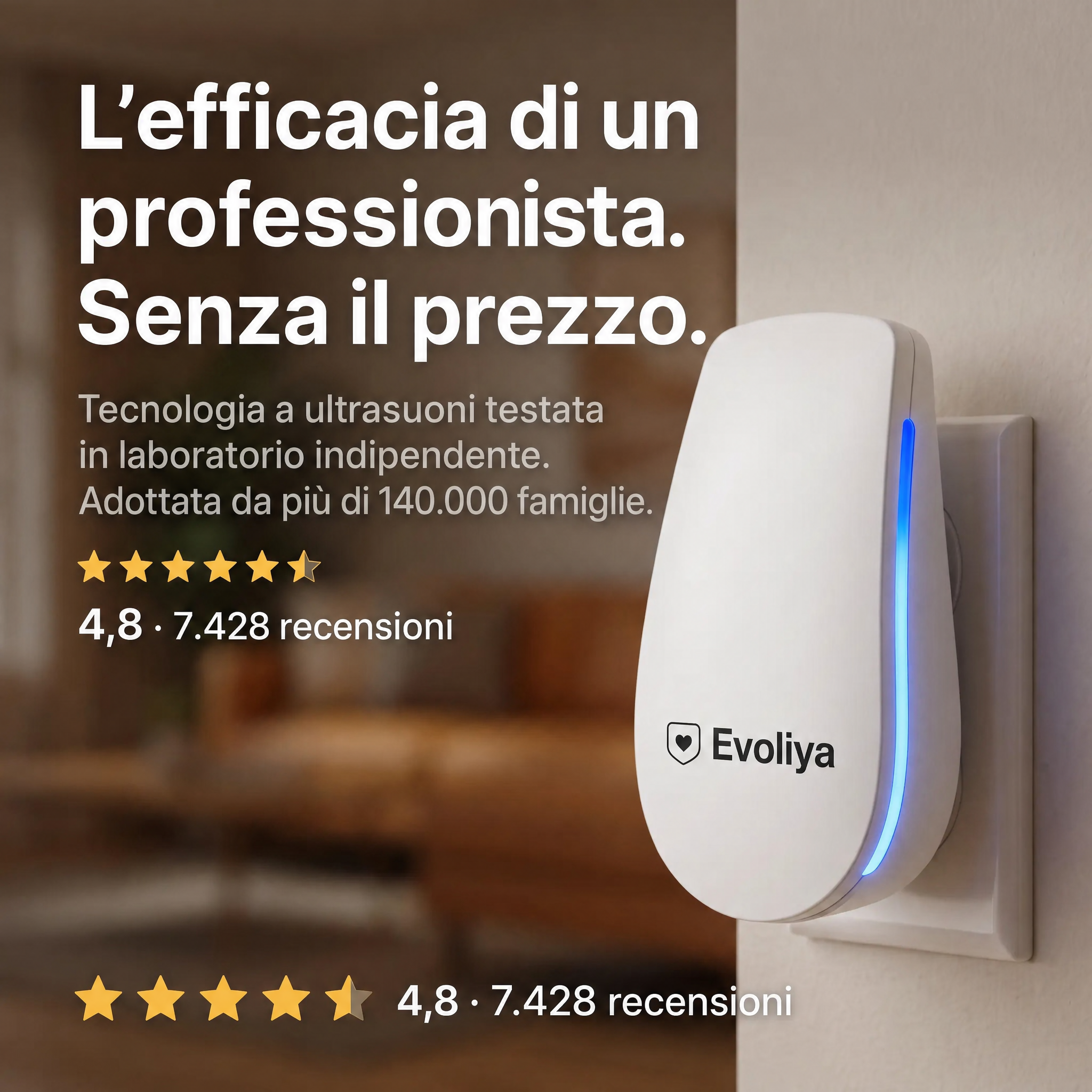 EvoliyaPro repellente ad ultrasuoni - hero
